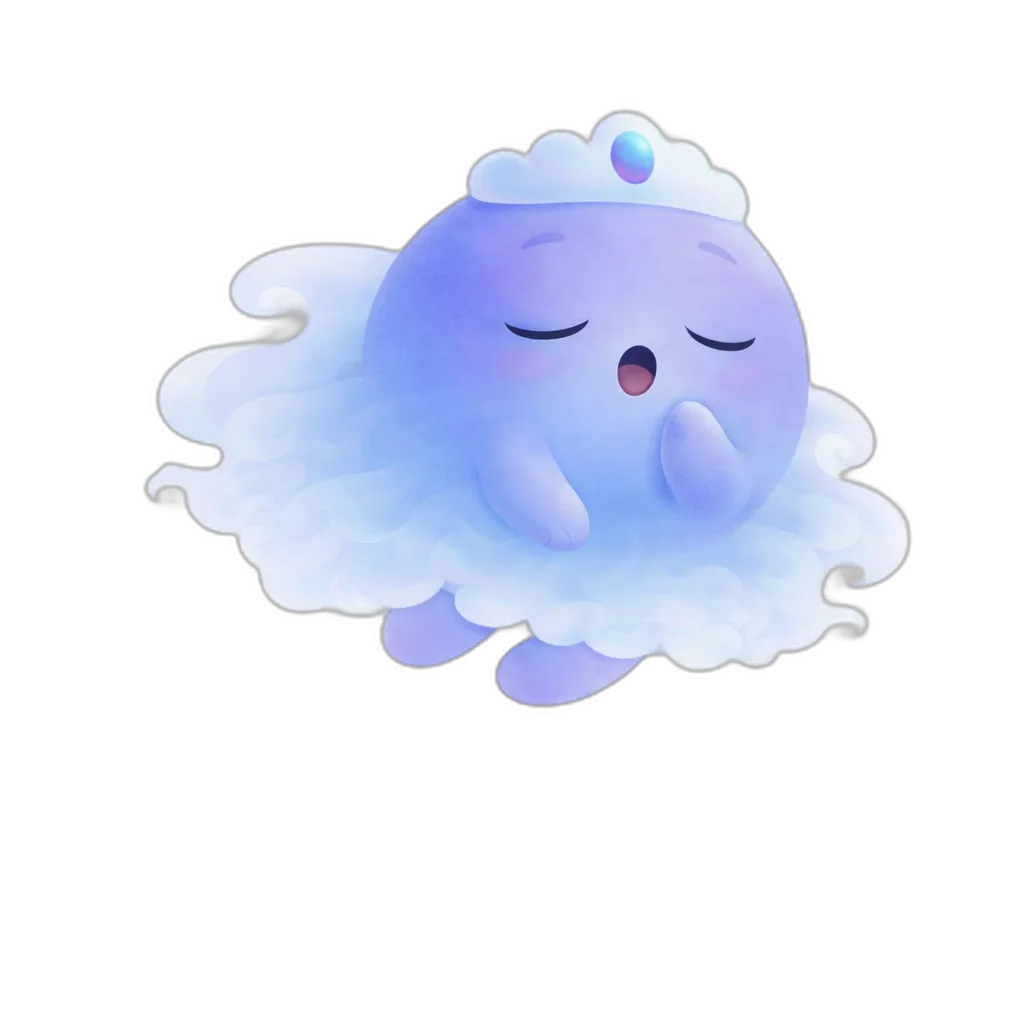 眠そうなふわりちゃん